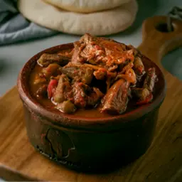 Okra Casserole With Meat
